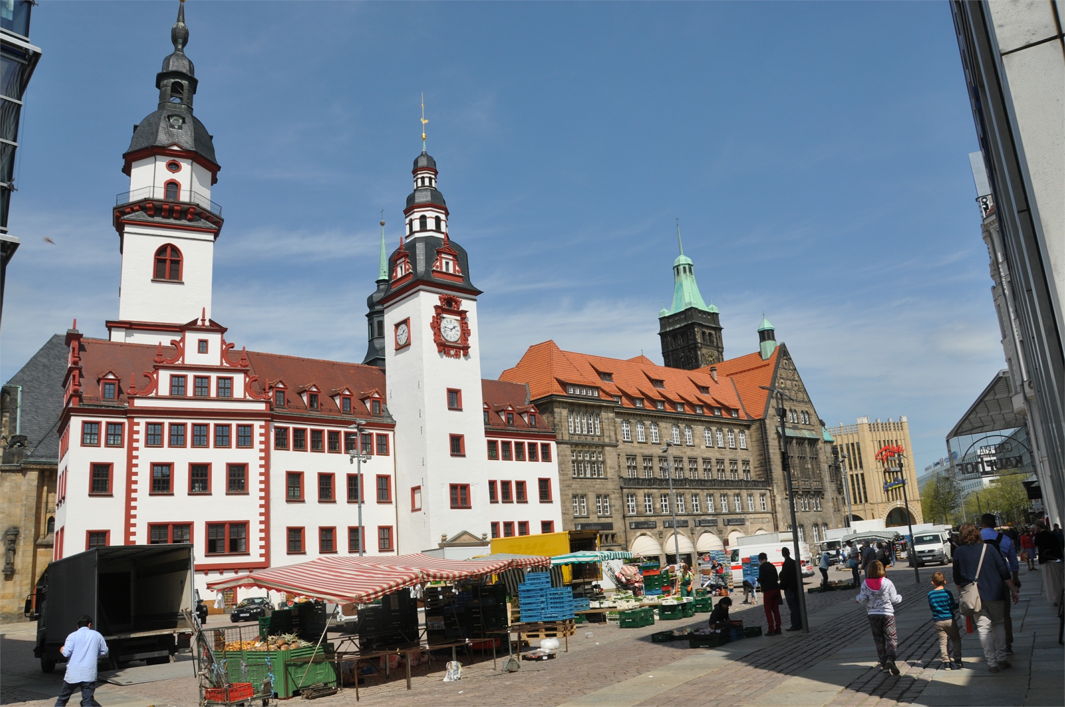        Chemnitz Marktplatz